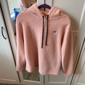 Pink XL Fila Fleece pullover